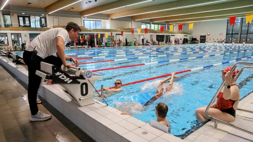 Extra TransFit-zwemtraining in Drachten ter voorbereiding op Europese Spelen