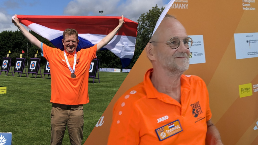 Als een vis in het water richting de European Transplant Games in Arnhem