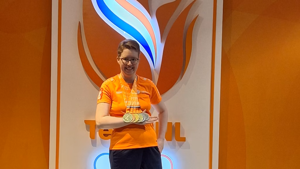 Udense Wendy wint zes medailles op European Transplant Games.